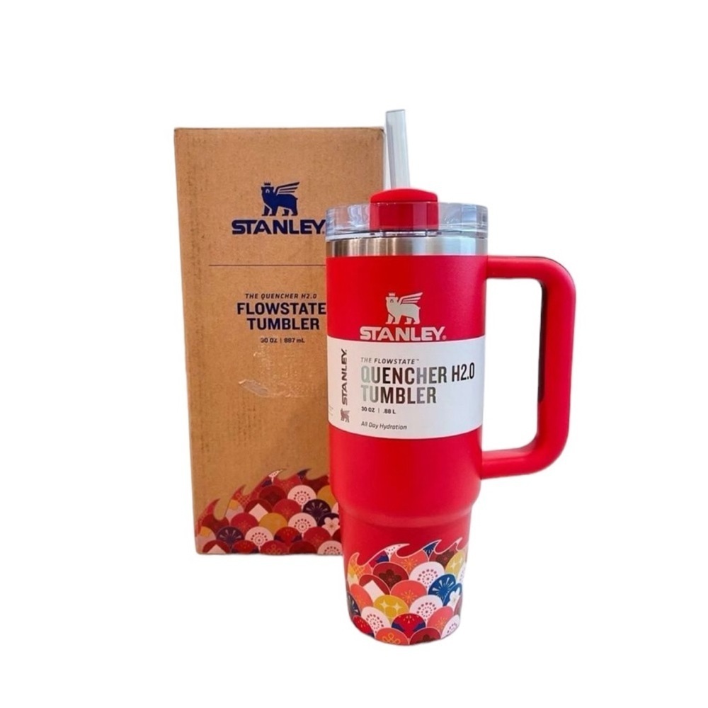 Stanley Lunar Red Dragon Lunar Chinese New Year H2.0 Flowstate Tumbler 3…